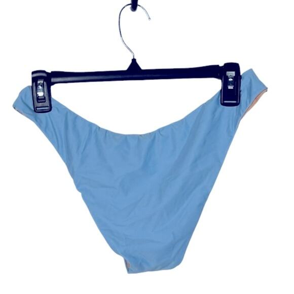 J. Crew Mid-Rise High Cut Leg Cheeky Bikini Swim Bottom in Pale Blue BC125 NWT - Picture 13 of 15